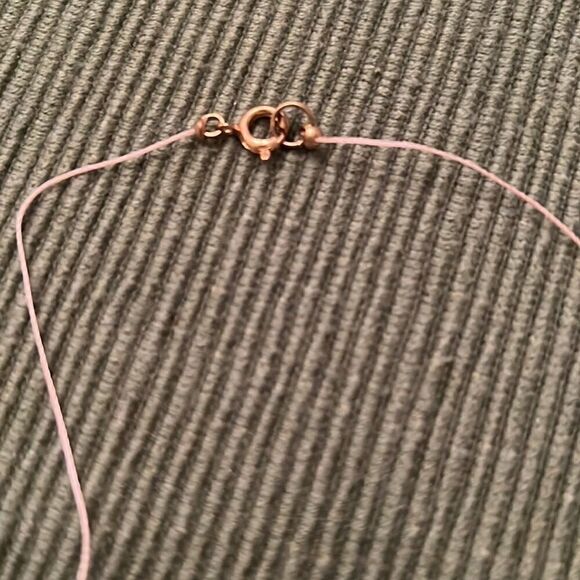 Two handmade vintage necklaces and a pair of earring the beads are made of paper - Picture 8 of 9